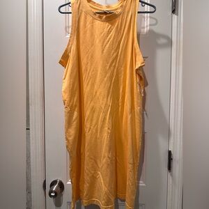 NWT Old Navy Yellow Sleeveless Dress with Pockets